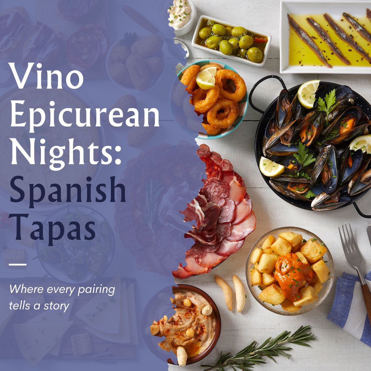 Vino Epicurean Nights: Spanish Tapas | 12\/28