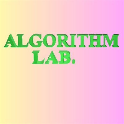 ALGORITHM LAB.