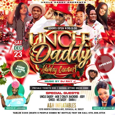 Uncle Daddy Holiday Blues Concert