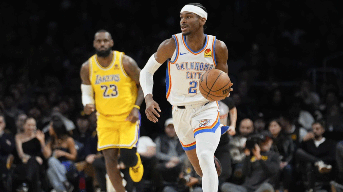 Oklahoma City Thunder at Los Angeles Lakers