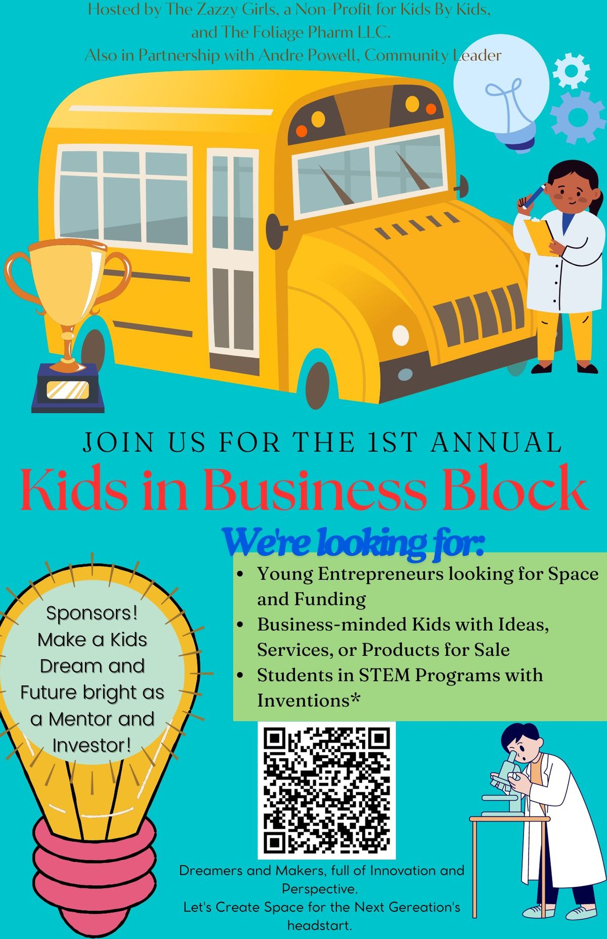 1st Annual Kids in Business Block!