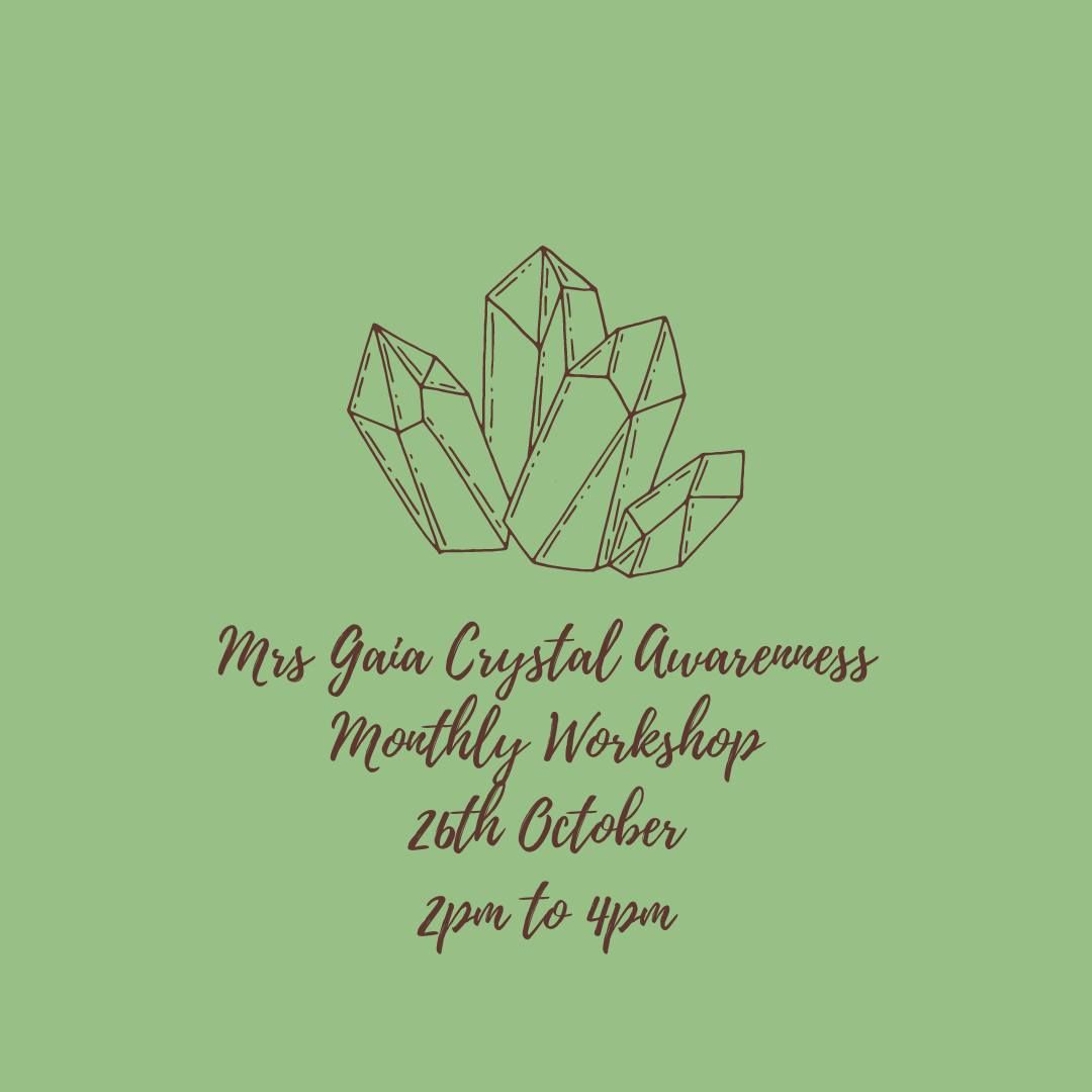 Mrs Gaia Crystal Awareness Workshop - Unakite