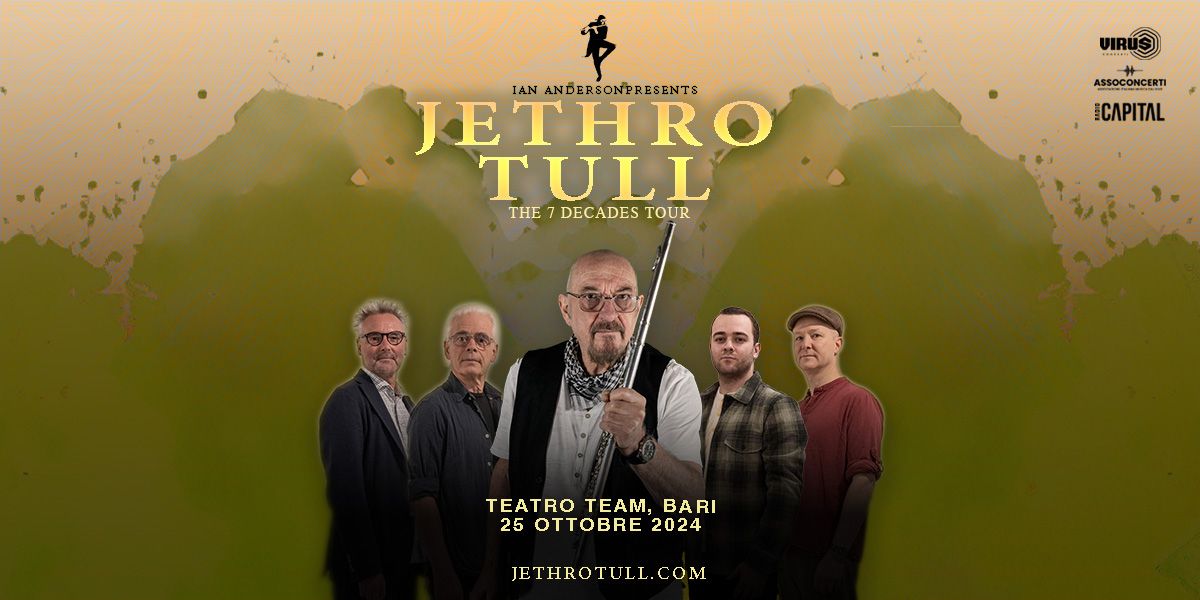 JETHRO TULL - 25.10.2024 - Teatro Team, Bari