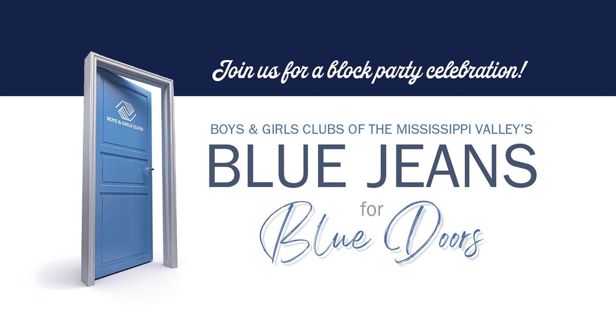 Blue Jeans for Blue Doors Block Party