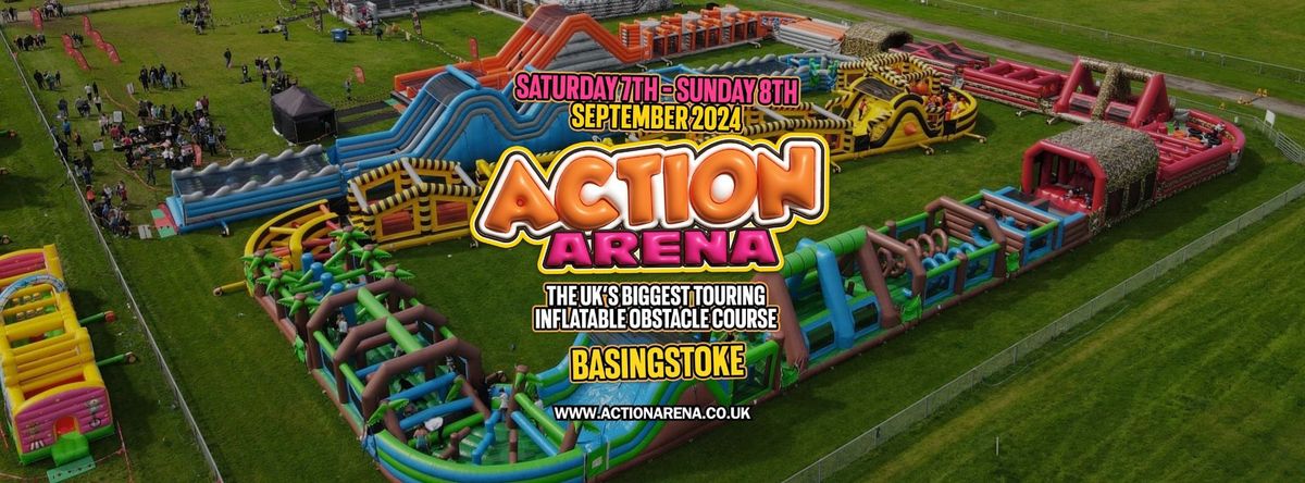 Action Arena Basingstoke \u2022 UK'S LARGEST Inflatable Obstacle Course