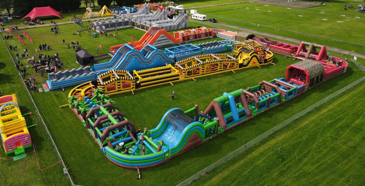 Action Arena Basingstoke \u2022 UK'S LARGEST Inflatable Obstacle Course