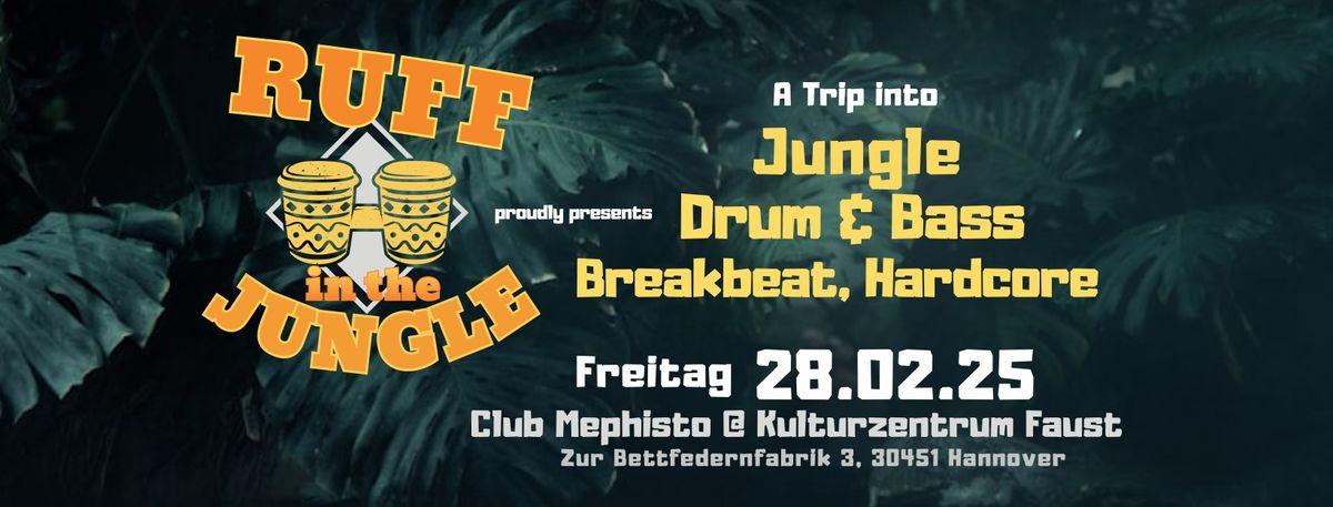 RUFF IN THE JUNGLE pres. A Trip into Jungle, DNB, Breakbeat Hardcore