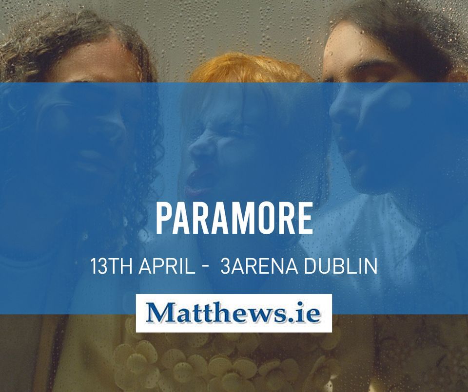Paramore (Bus to 3Arena - Dublin)
