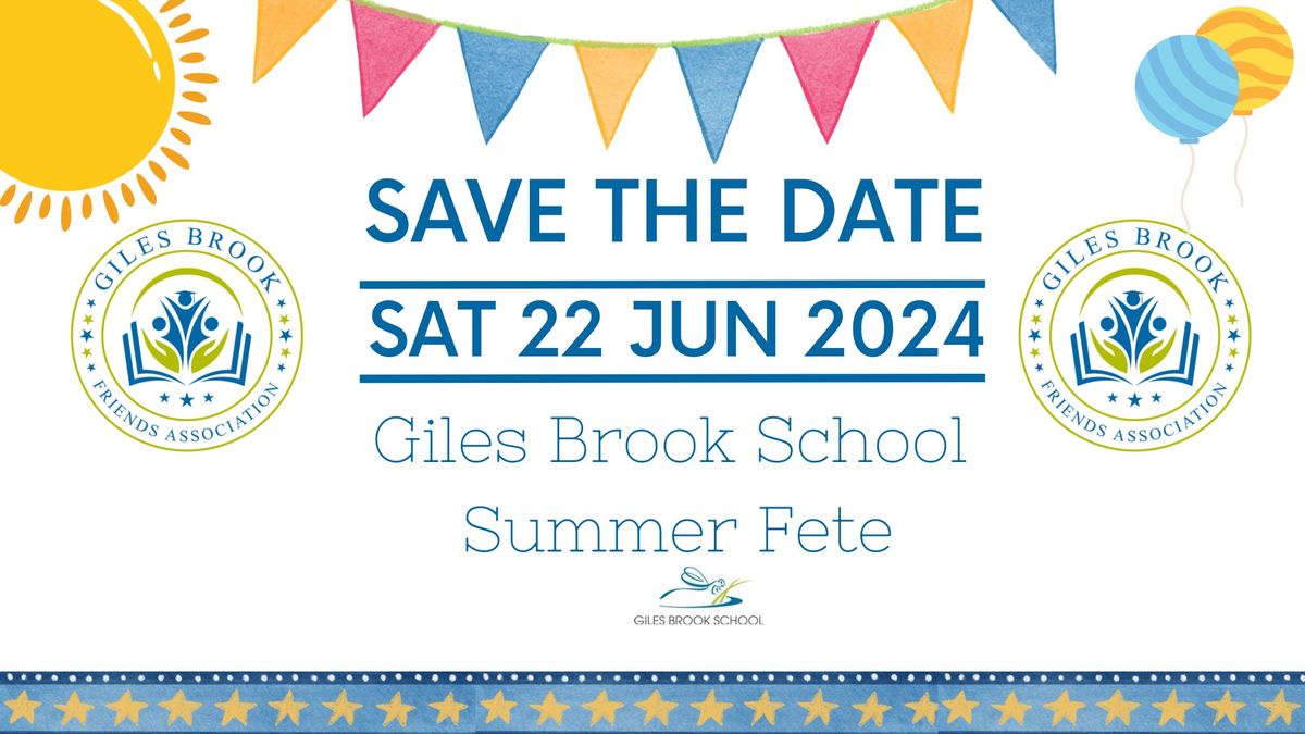 Giles Brook School Summer Fete 2024
