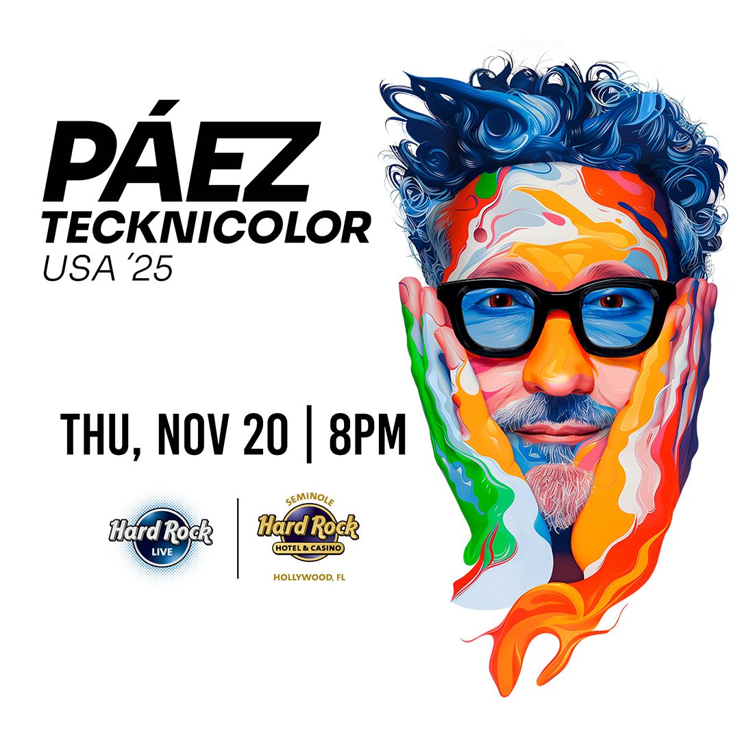 Fito Paez at Hard Rock Live - Hollywood