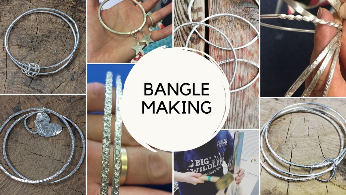 Silver Bangle Making Workshop Sunday 8th December 10-5pm