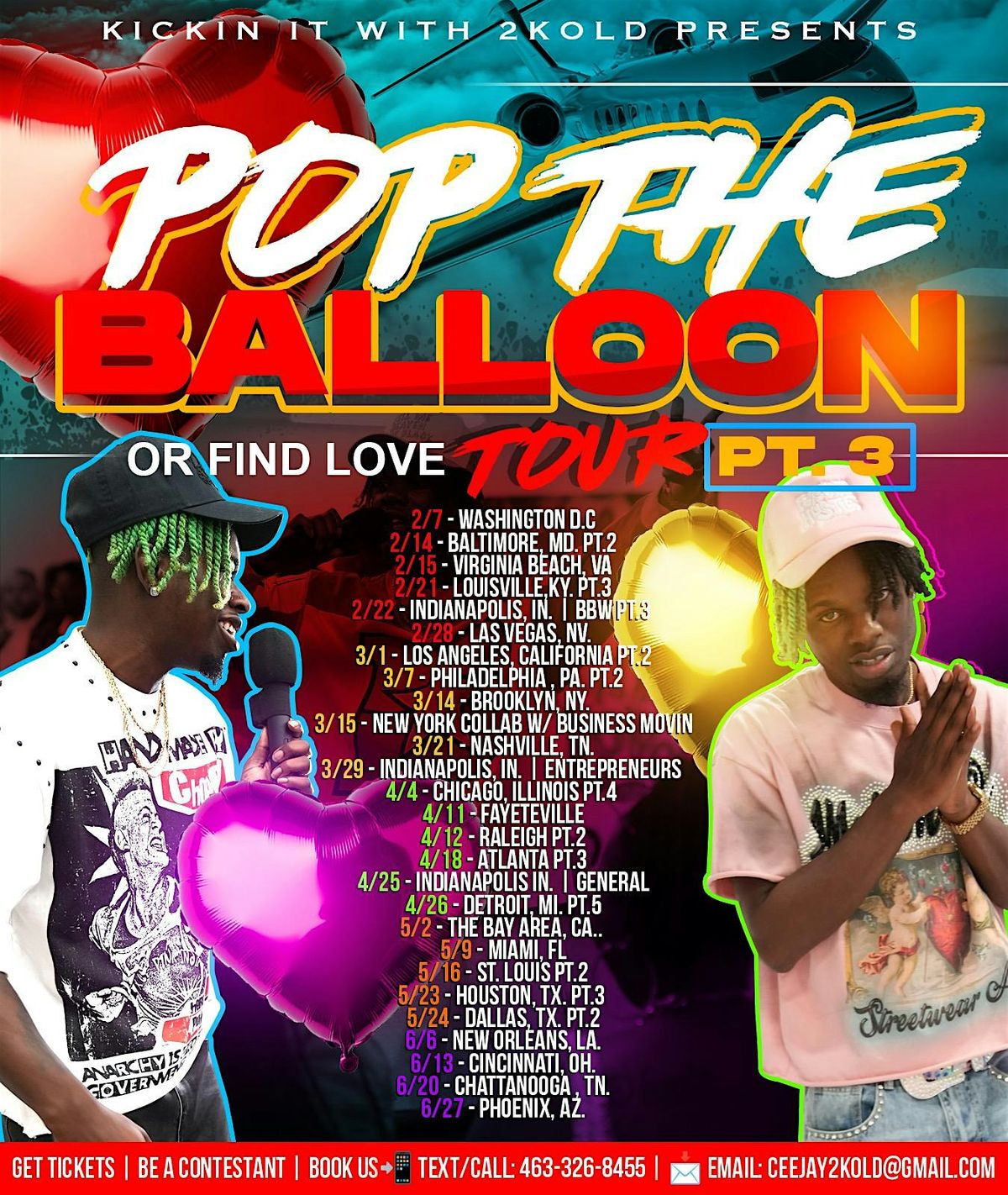 POP THE BALLOON OR FIND LOVE |NEW ORLEANS EDITION | HOSTED BY : 2KOLD