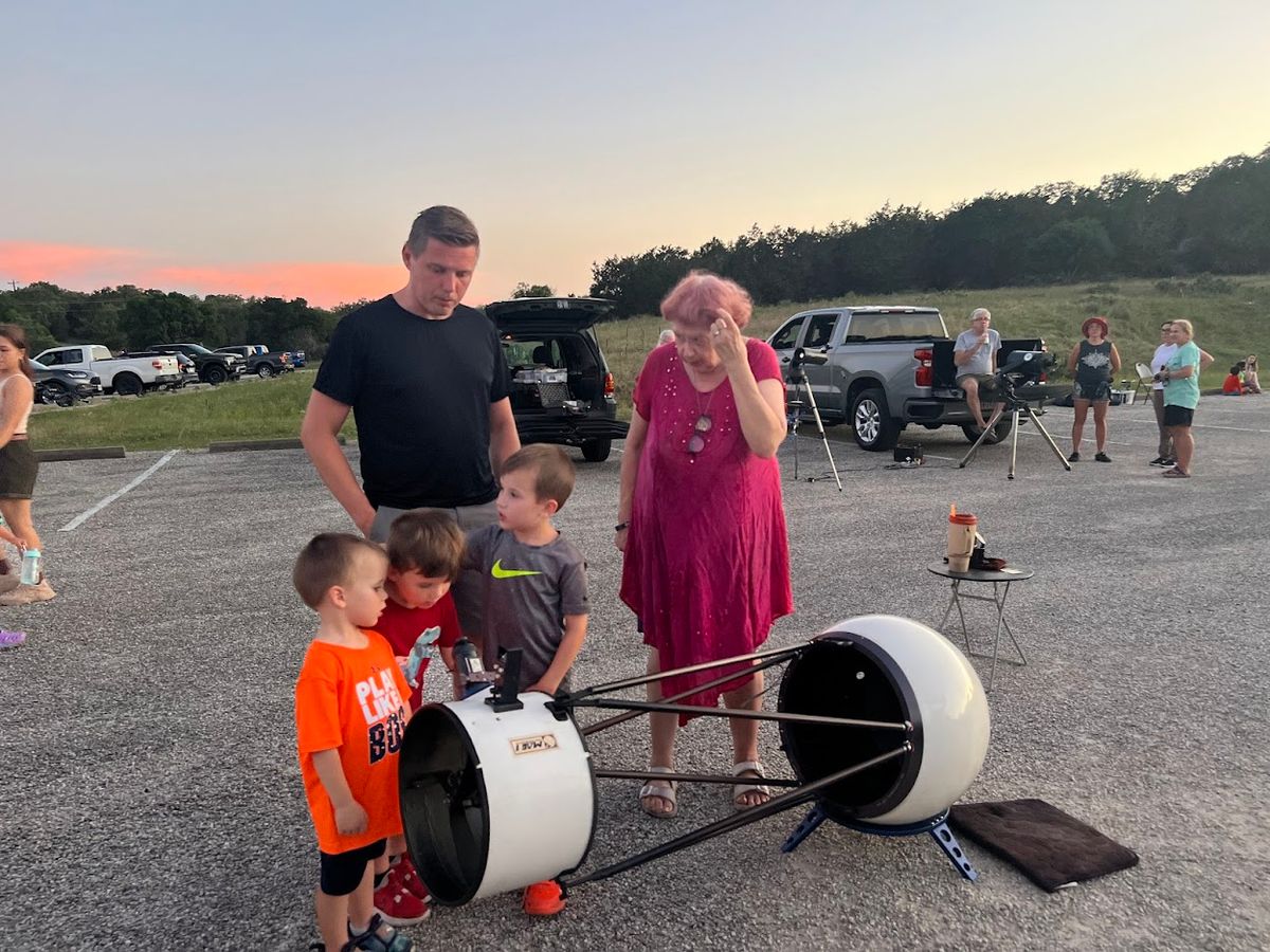 Star Party with the San Antonio Astronomical Association