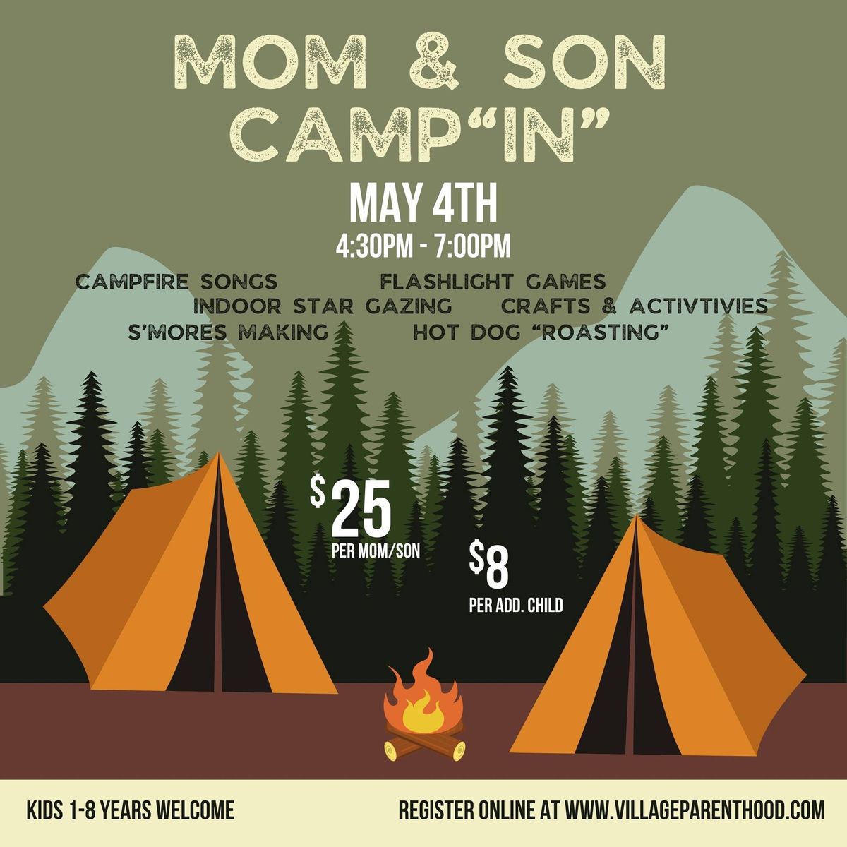 Mom & Son Camp \u201cIn\u201d