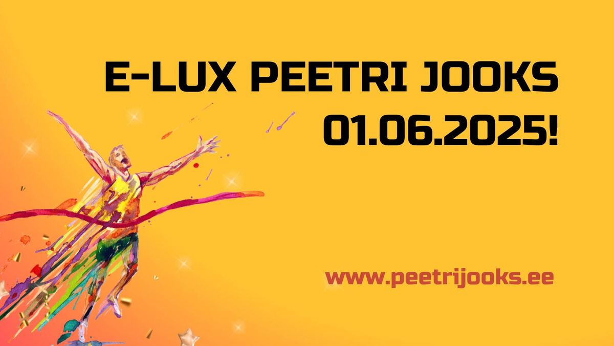 E-LUX PEETRI JOOKS 2025