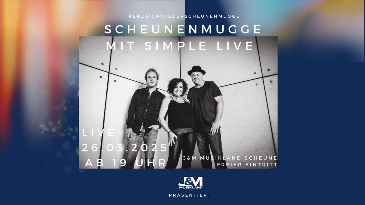 Scheunenmugge mit SimpleLive