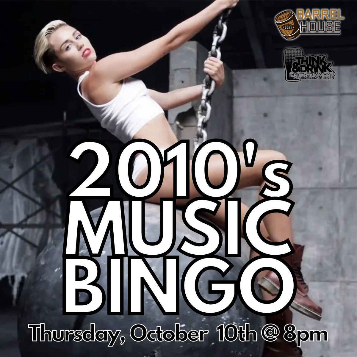 2010's Music Bingo @ Barrel House (Dubuque, IA) \/ Thursday, October 10th @ 8pm