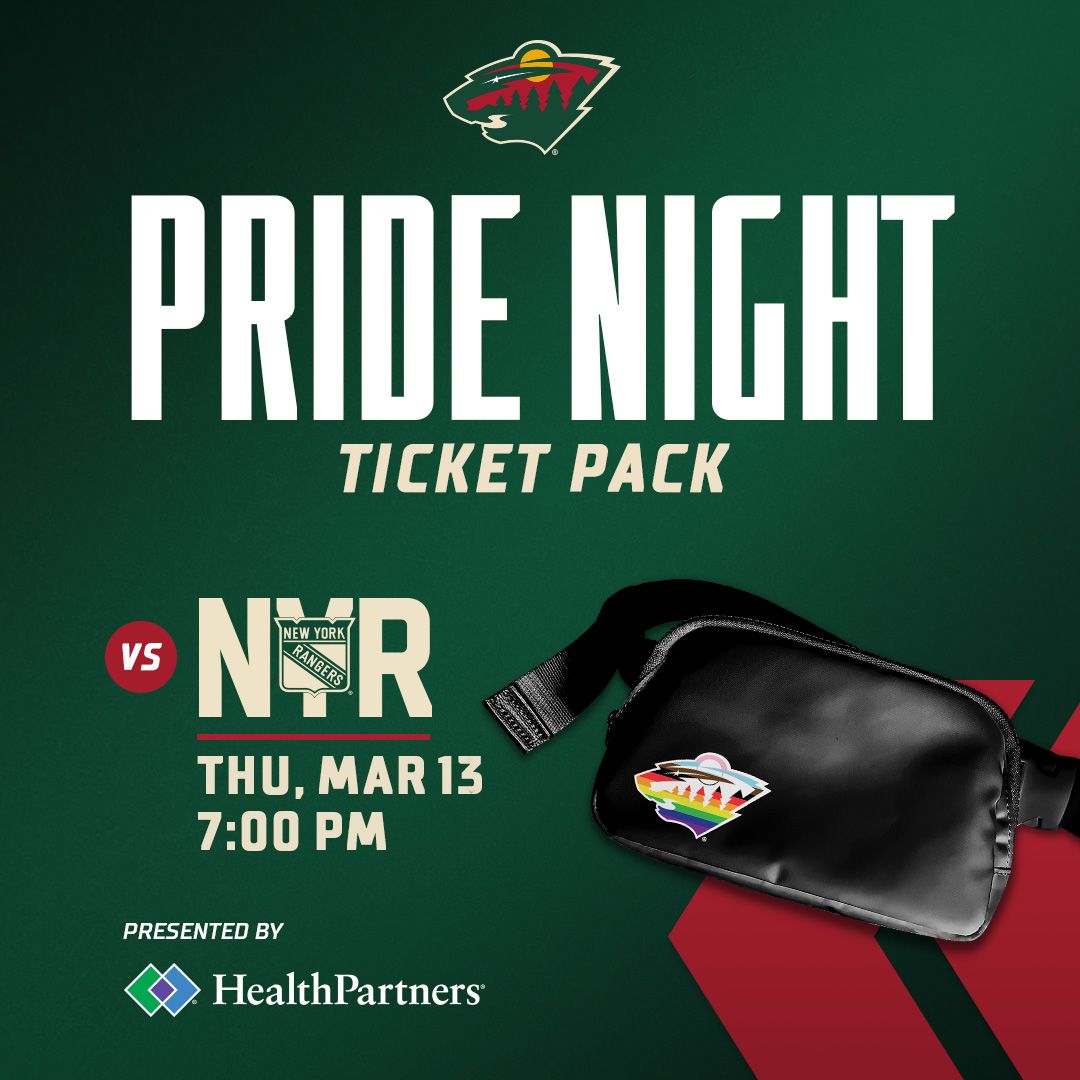 New York Rangers at Minnesota Wild Tickets