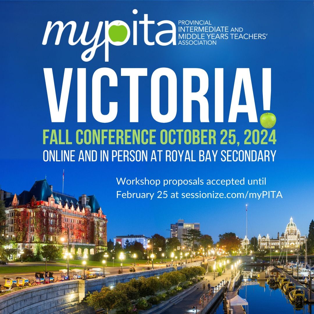 myPITA Fall Conference for Grade 4-9 Teachers