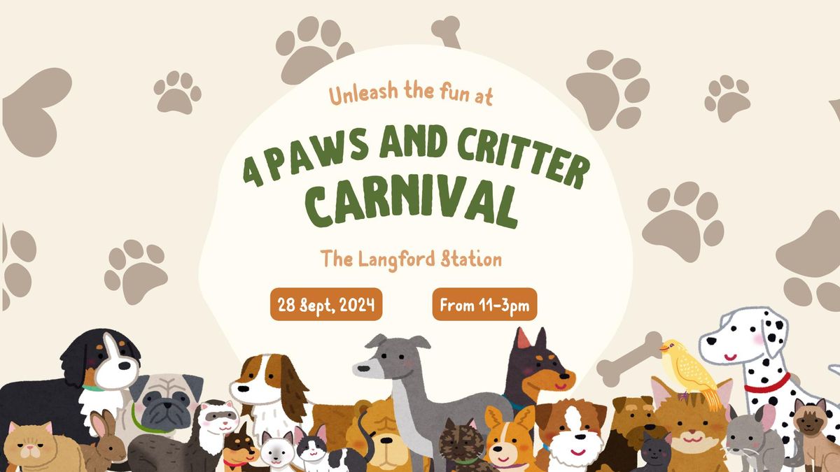 4 Paws and Critter Carnival