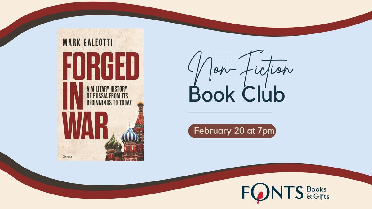 Non-Fiction Book Club - Forged in War