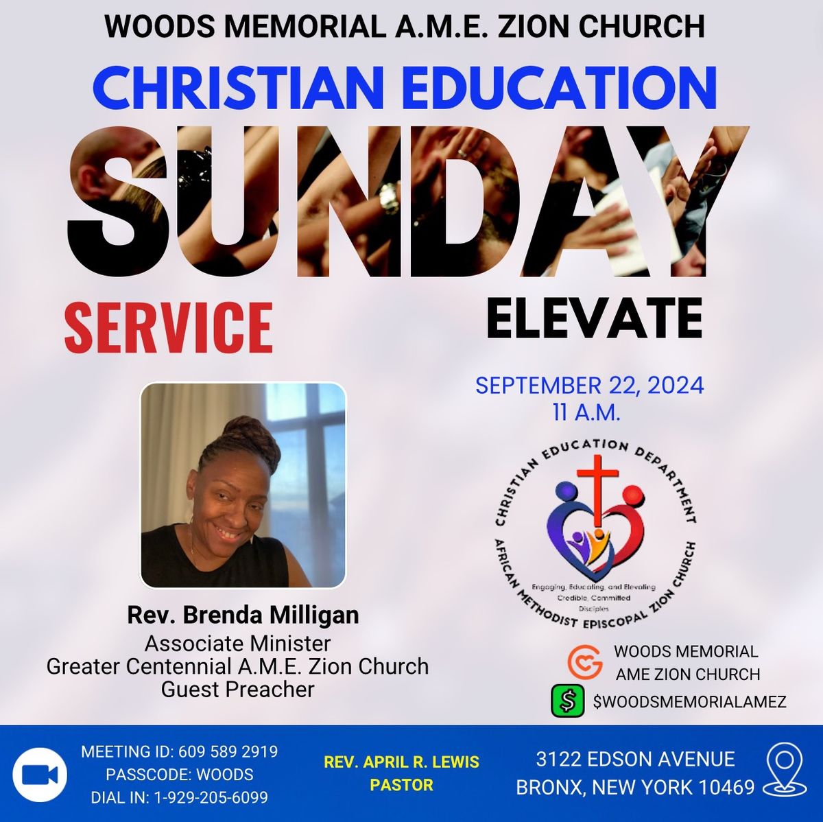 Christian Education Service Sunday