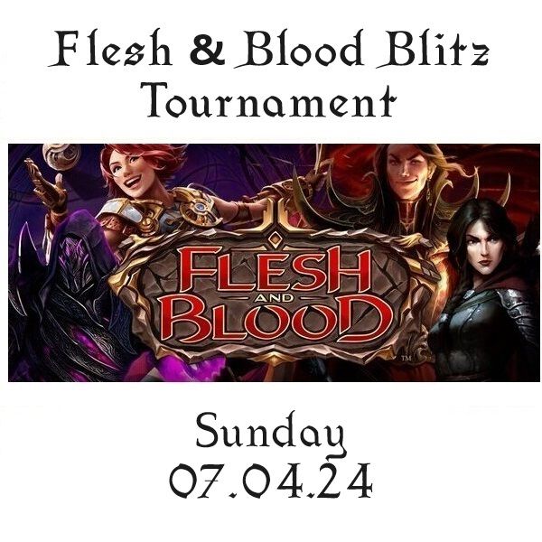  Flesh & Blood Classic Constructed Tournament Fortnightly Sundays