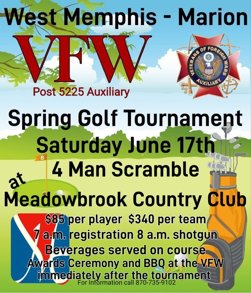 Annual VFW Spring Golf Tournament 