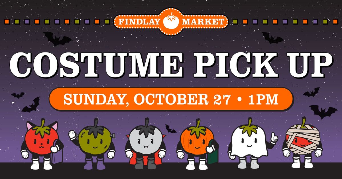 Costume Pick Up Event