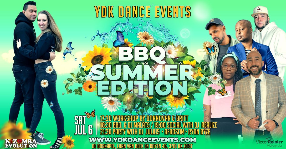 BBQ Summer Edition | Workshop by Donnovan & Britt |  Social & Party with DJ