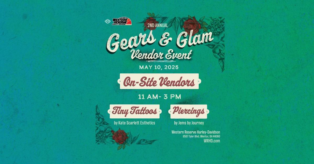 Gears & Glam Vendor Event