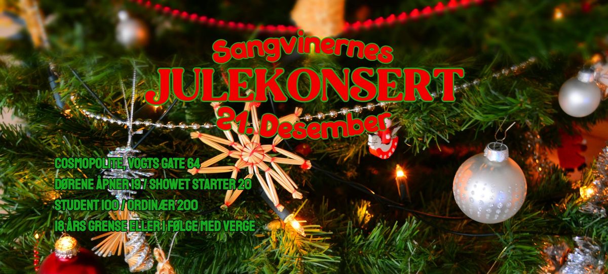 Sangvinernes Julekonsert