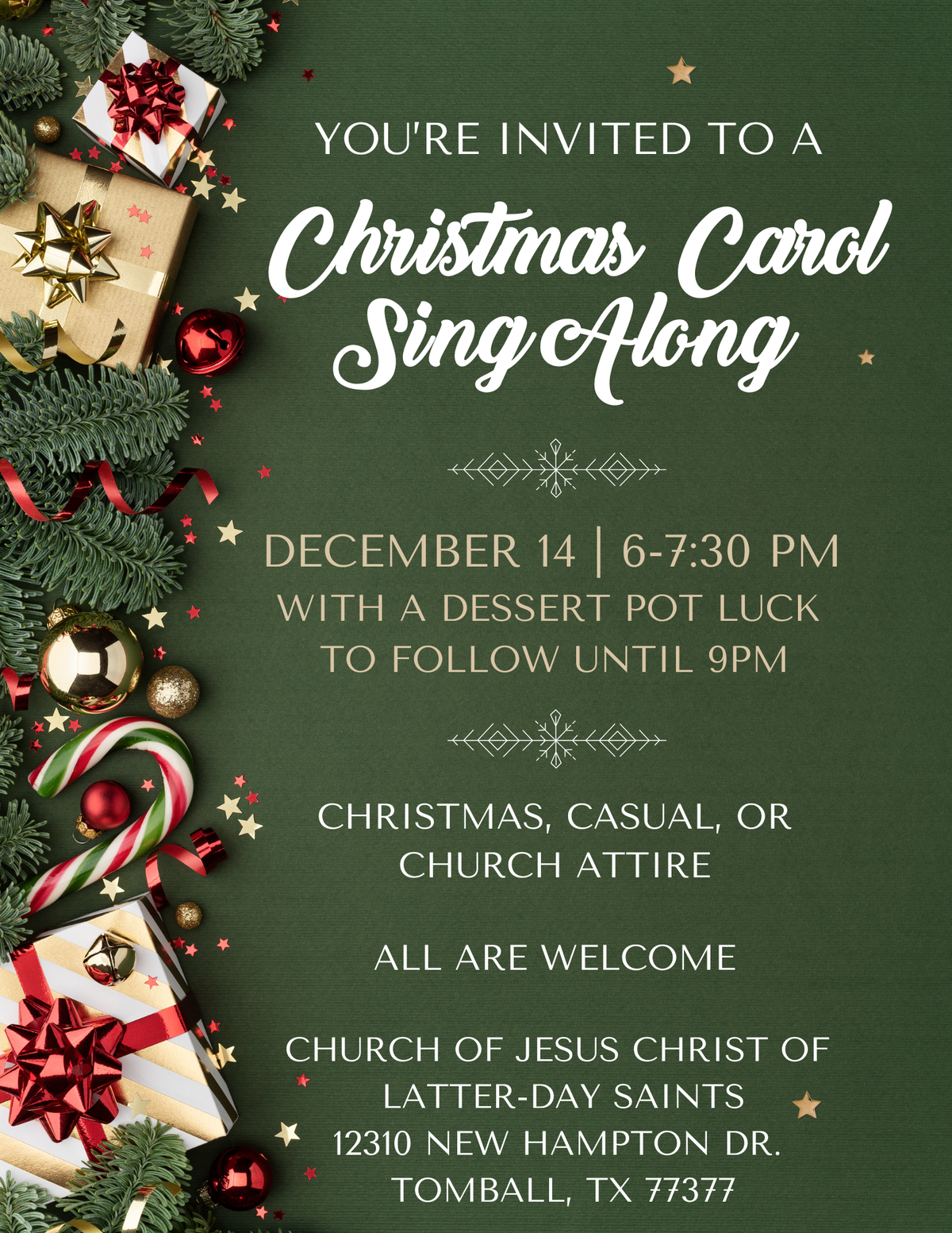 Community Christmas Carol Sing-Along