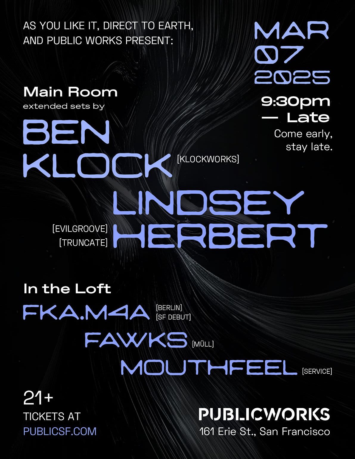 Ben Klock at 1015 Folsom