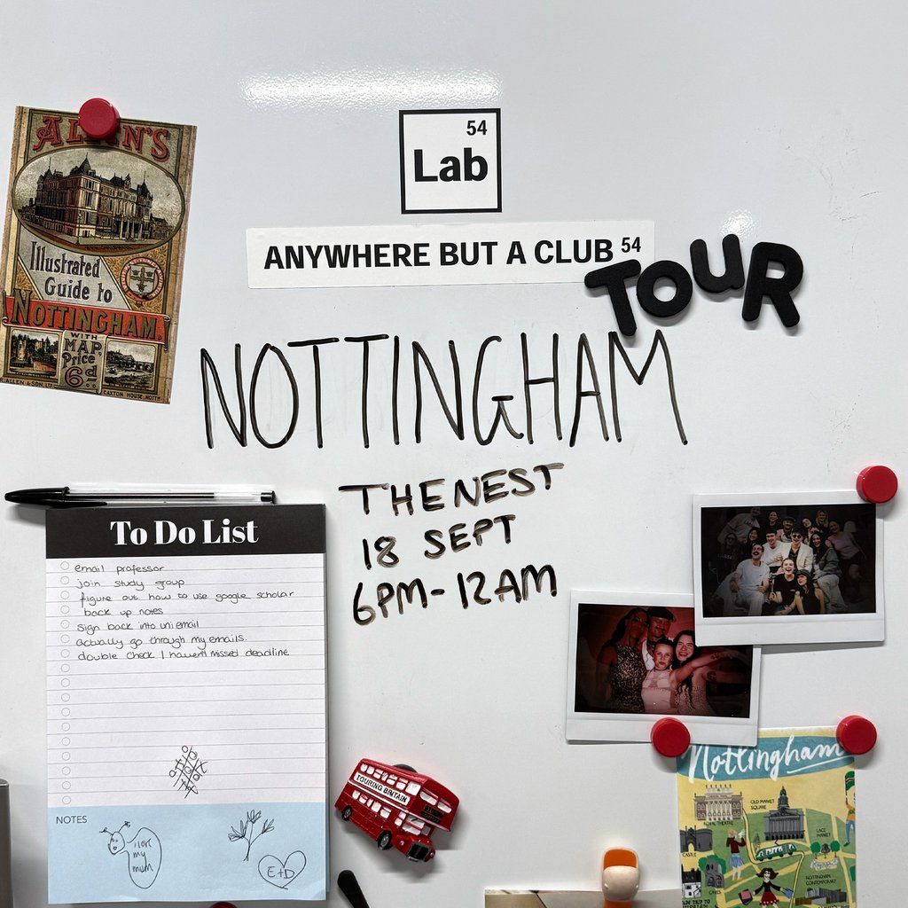 Lab54: Anywhere But A Club - Nottingham