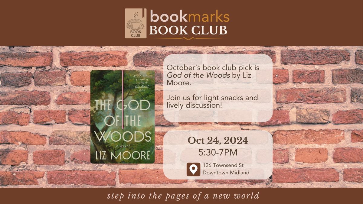 Bookmarks Book Club - The God of the Woods