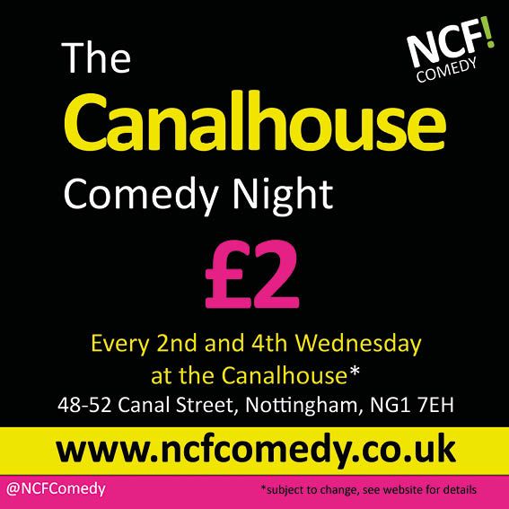 The Canalhouse Comedy Night (presented by NCF Comedy)
