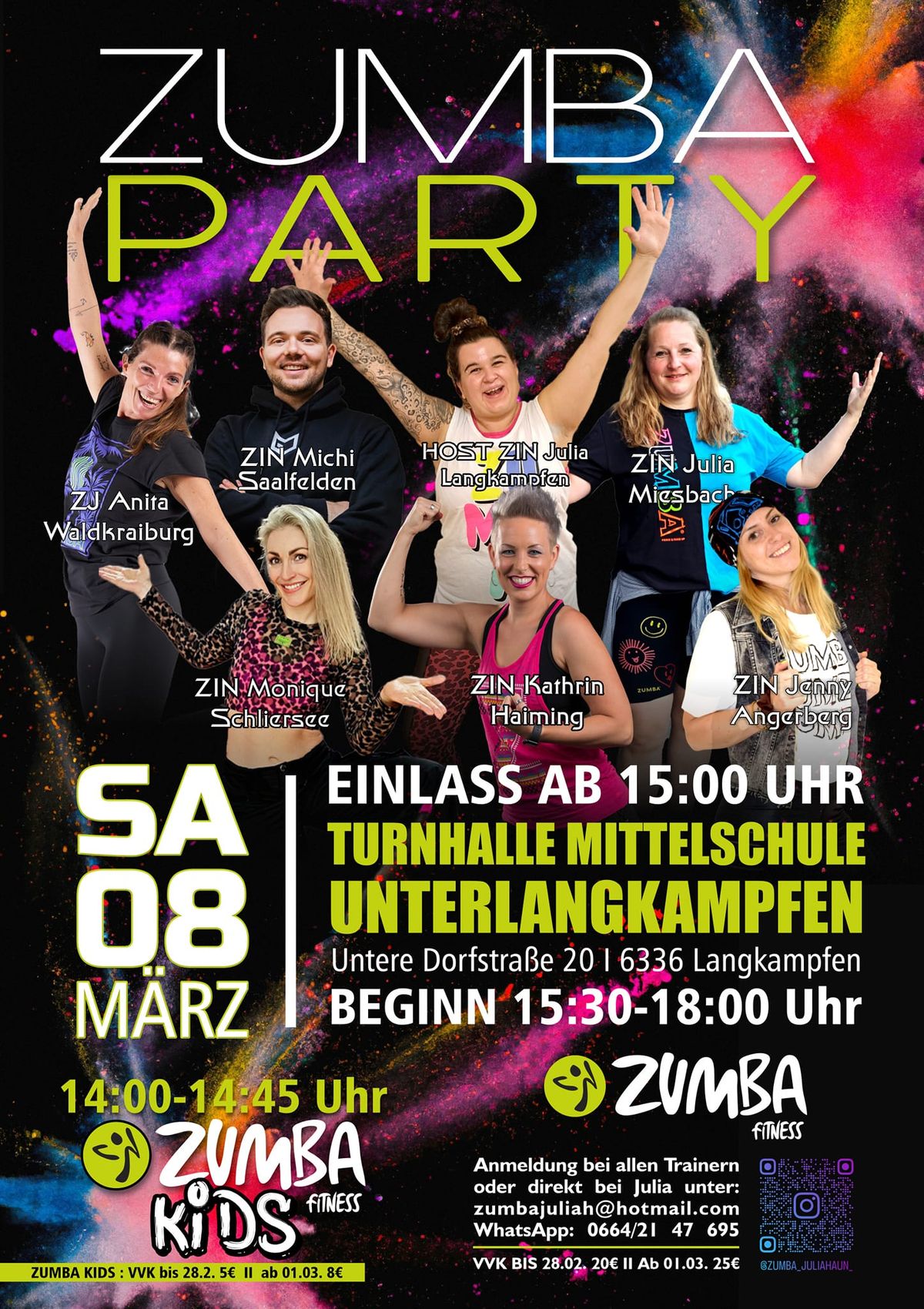 Zumba-Party in Langkampfen 