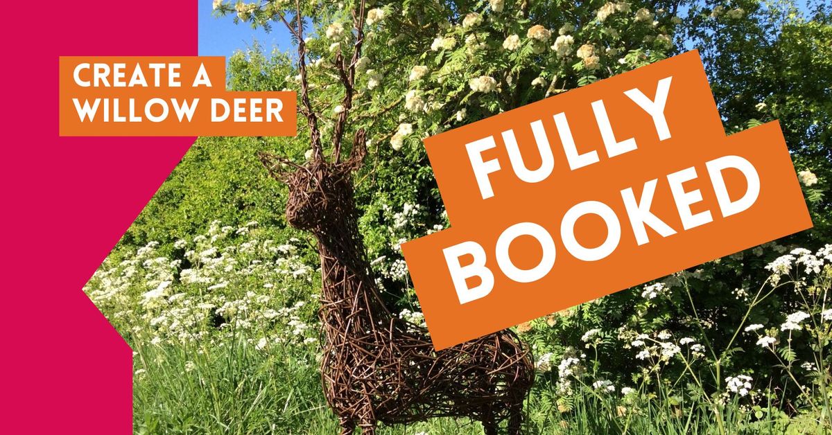 Create a willow deer - fully booked