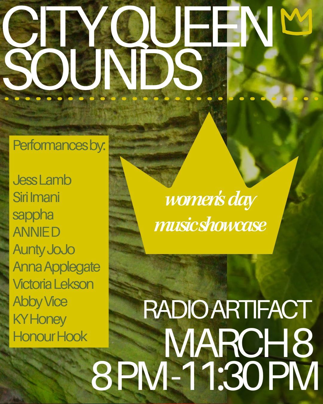 City Queen Sounds Showcase @ Radio Artifact 