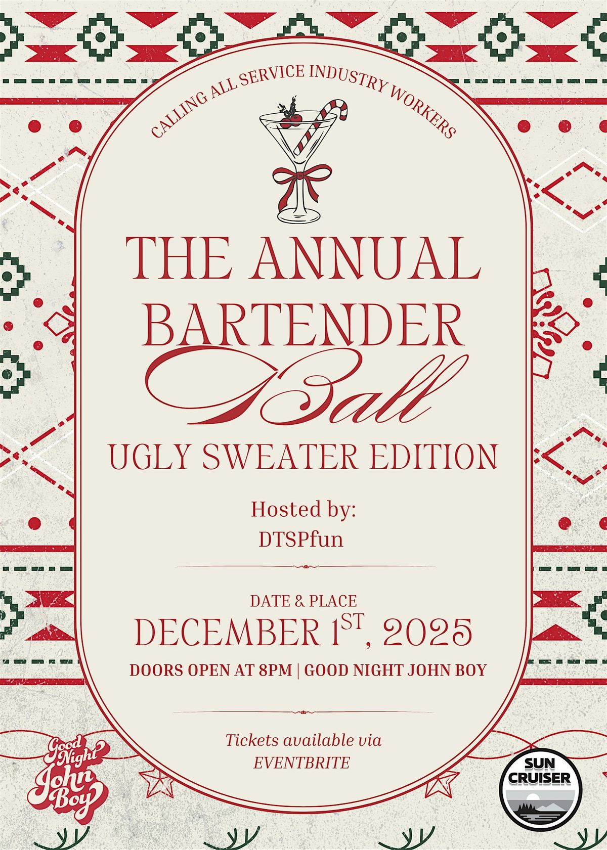 The Annual DTSPfun Bartender Ball