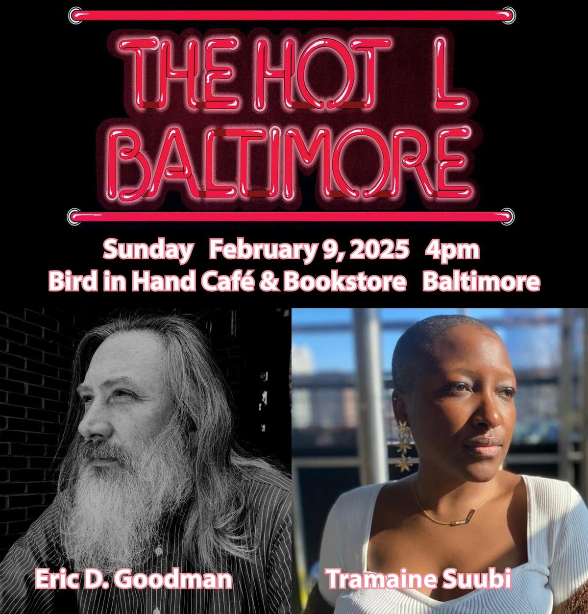 Eric D. Goodman & Tramaine Suubi POETRY READING