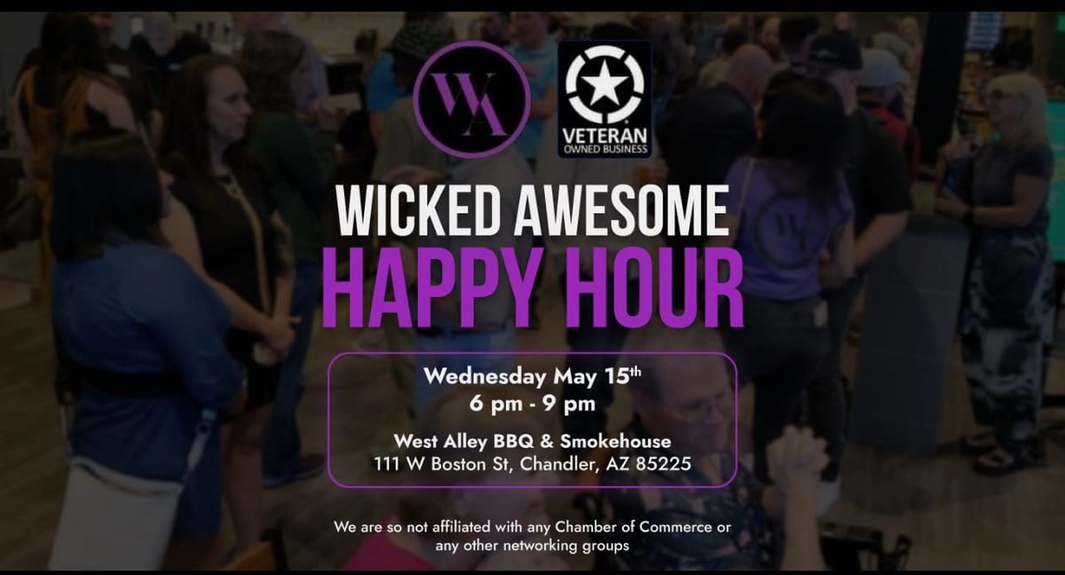 Wicked Awesome Happy Hour at West Alley BBQ, Chandler 