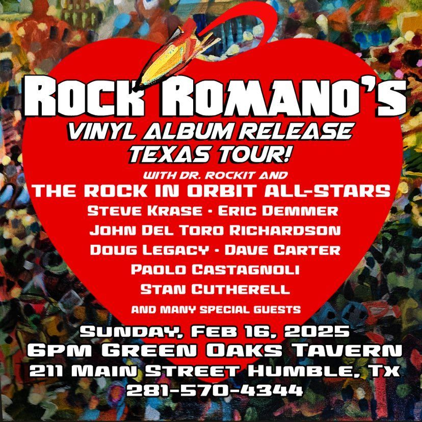 ROCK ROMANO'S ALL STAR Vinyl Release at Green Oaks Tavern