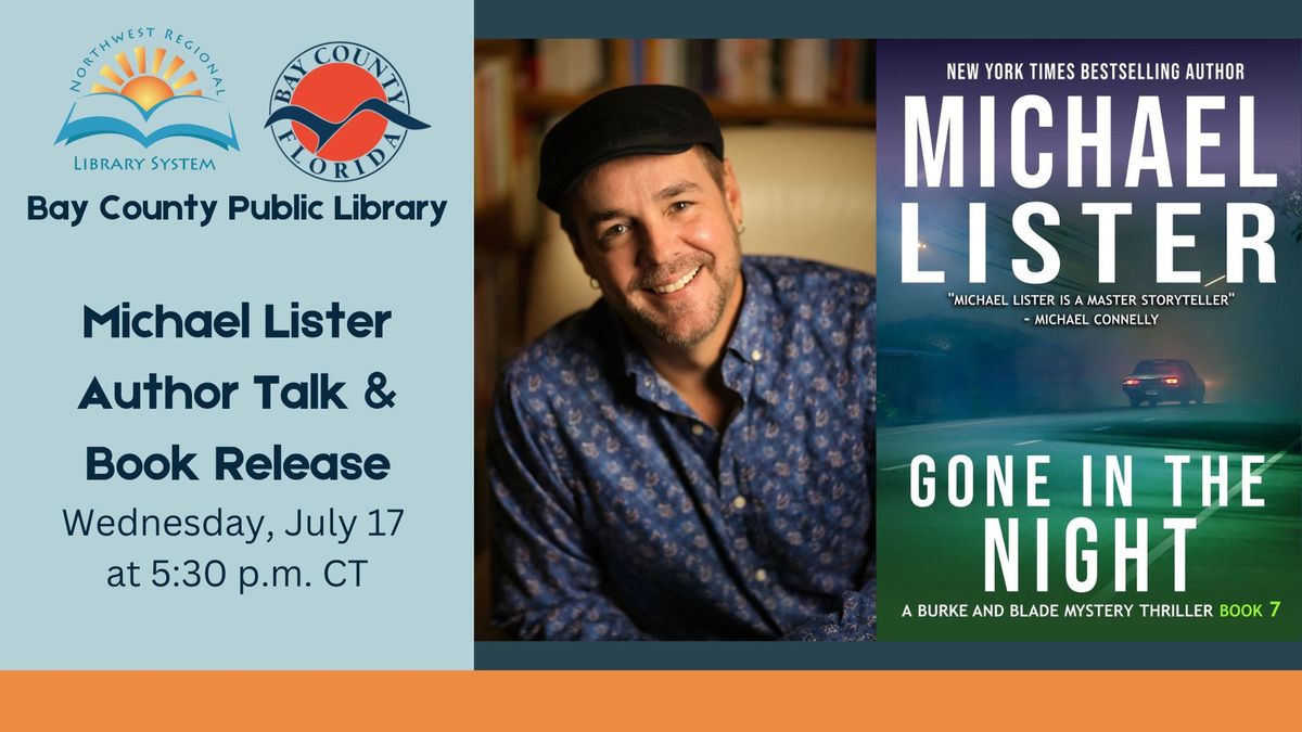 Michael Lister Author Talk & Book Release