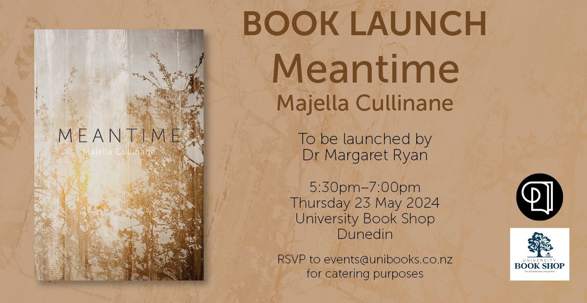 BOOK LAUNCH | Meantime by Majella Cullinane
