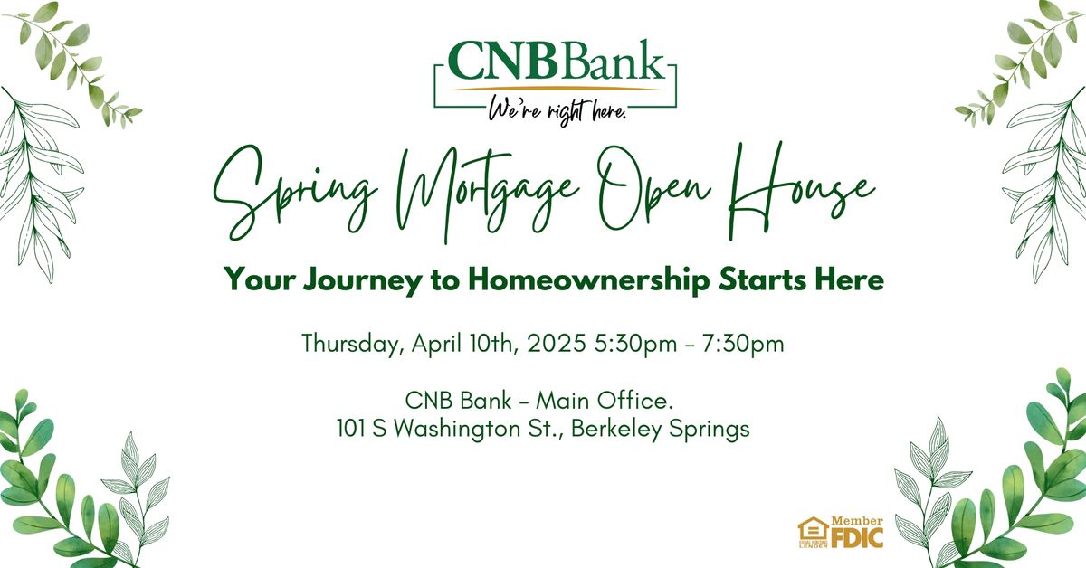 CNB Bank - Spring Mortgage Open House