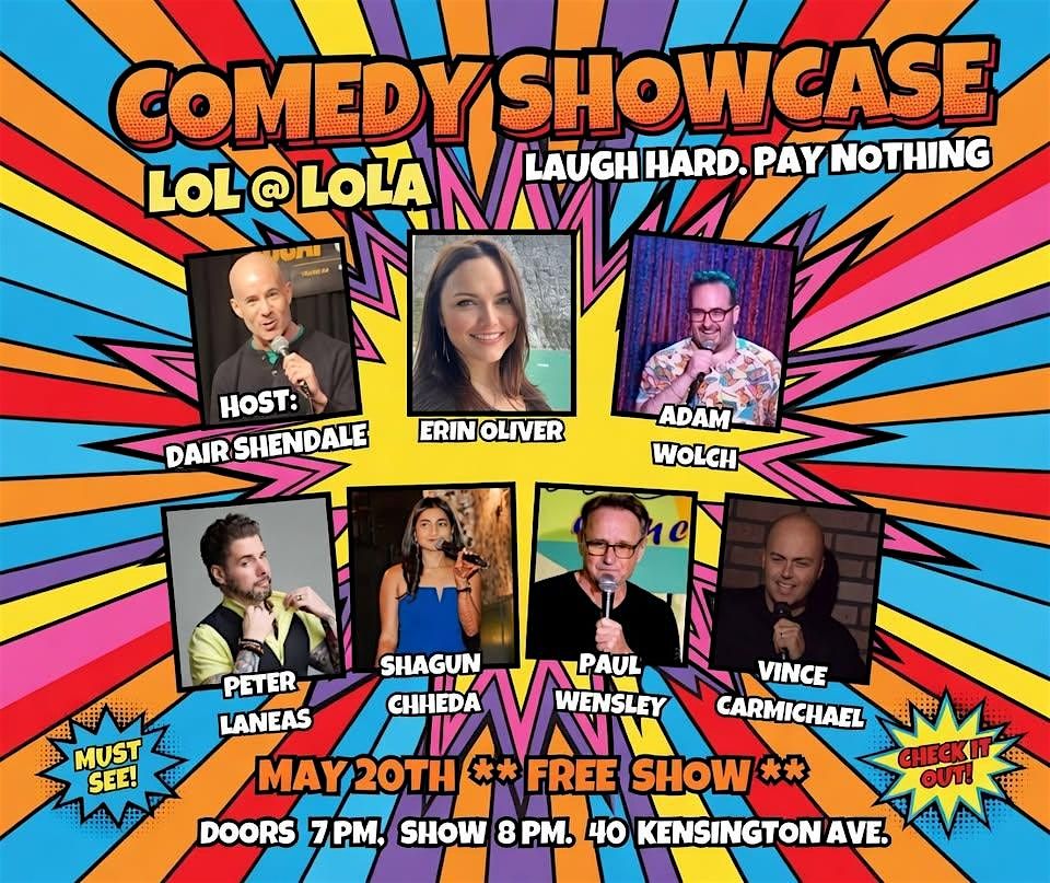 LOL@ Lola Bar in Kensington Market - PRO Comedy! FREE\/PWYC :)