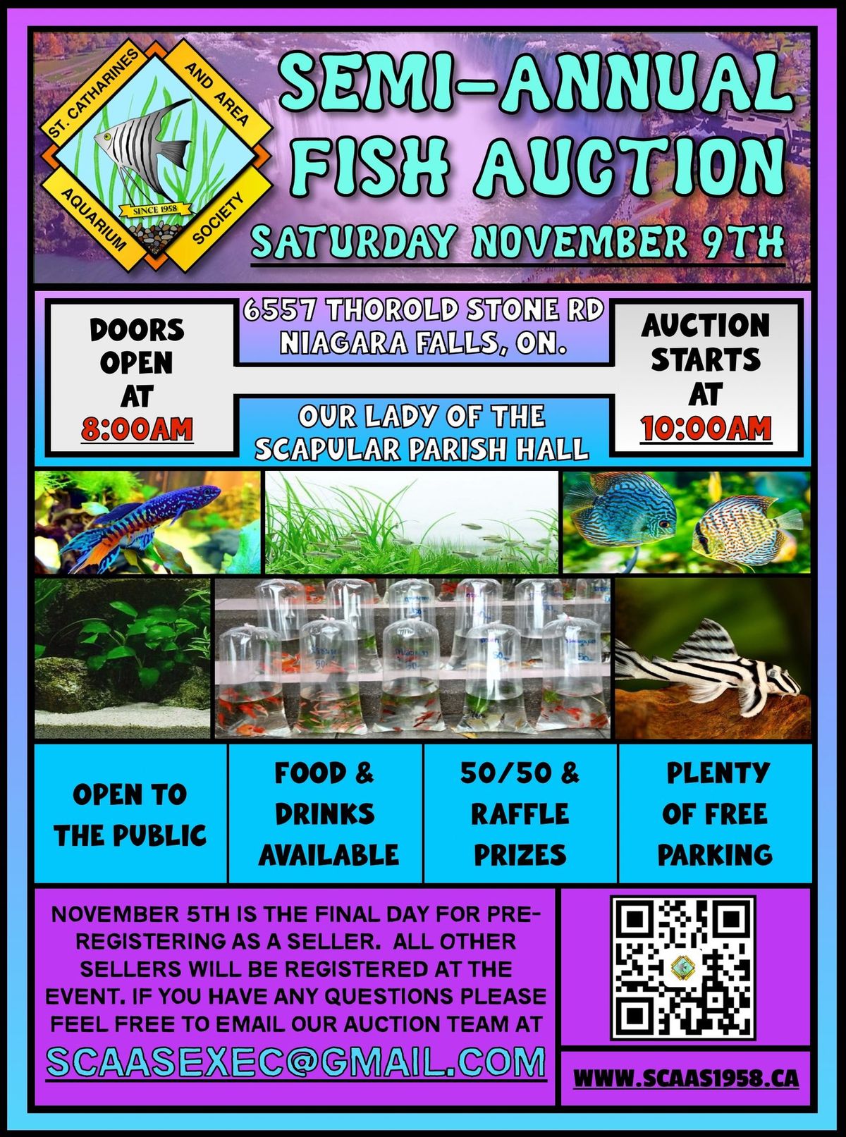 S.C.A.A.S. SEMI-ANNUAL FALL AUCTION