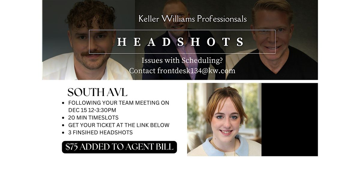 KWP South AVL Headshot Day